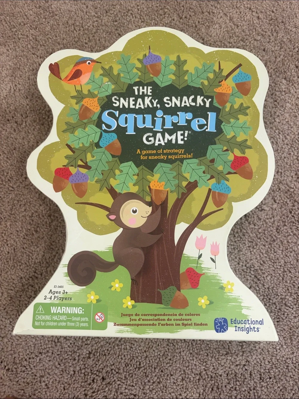 The Sneaky, Snacky Squirrel Game - Green